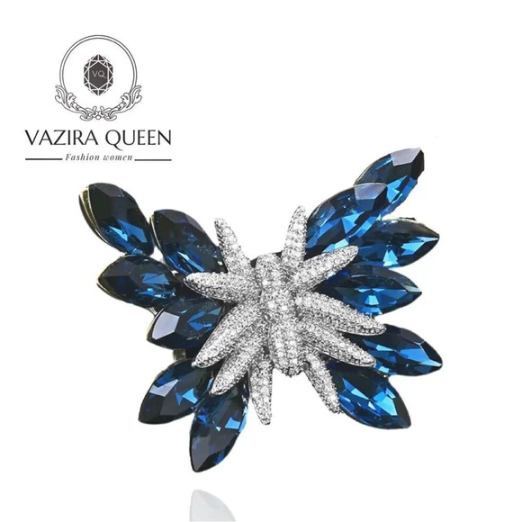 Vazira Queen Jewelry - VQ Butterfly Brooch